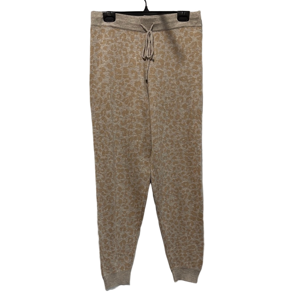 Heartloom Tan Patterned Track Pants MM152